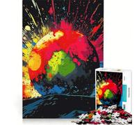 Puzzle da 1000 pezzi per ragazzi "La Terra è fragile" Tellus, gioco impossibile, allena la mente e le mani, regalo di compleanno, regalo 38x52cm