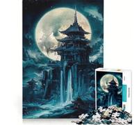 Puzzle da 1000 pezzi per ragazzi: La Torre Nera giochi per tutta la famiglia migliora la memoria con poster e foglio di curiosità abbinati 38x26cm