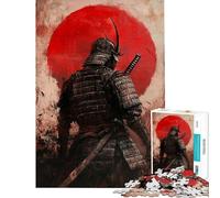 Puzzle da 1000 pezzi per ragazzi La vigilanza del samurai Giochi divertenti e coinvolgenti per coltivare la pazienza ideale come regalo di compleanno o per coppie (dimensioni 38x26cm)