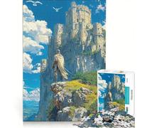 Puzzle da 1000 pezzi per ragazzi L'addio di un cavaliere, gioco interattivo, sfida impegnativa, compleanno 50x75cm