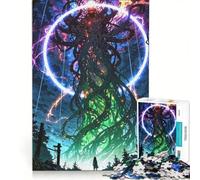 Puzzle da 1000 pezzi per ragazzi: L'Albero dell'Infinito︰ Risorge dalla Faglia giochi rilassanti divertenti e umoristici un gioco di sfida unico 50x75cm