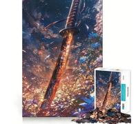 Puzzle da 1000 pezzi per ragazzi,Lama di Ghiaccio e Braci,Taglio Preciso,Gioco per Esercizi Mentali,Relax,Divertimento per Compleanno 38x26cm