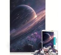 Puzzle da 1000 pezzi per ragazzi: l'asteroide il pianeta e l'anello Giochi rilassanti attività divertenti da fare a casa compleanni e occasioni speciali 38x52cm