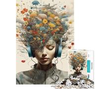 Puzzle da 1000 pezzi per ragazzi Le mie melodie aiutano ad allenare il cervello Un'opera d'arte Giochi divertenti Adatto a partire dai 14 anni (38x26cm)