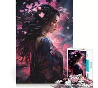 Puzzle da 1000 pezzi per ragazzi, "L'eleganza delle geishe", gioco per famiglie, divertente e spiritoso, adatto come decorazione da scrivania 50x75cm