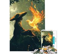 Puzzle da 1000 pezzi per ragazzi "L'incontro infuocato" - Gioco stimolante e divertente - Giocattolo educativo - Un'opera d'arte - Ottimo regalo e giocattolo (Dimensioni 38x26cm)