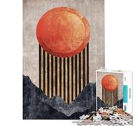 Puzzle da 1000 pezzi per ragazzi linea dell'orizzonte crepuscolare giocattolo per ragazzi decorazione da parete regalo per amici e familiari per migliorare la memoria (dimensioni 38x26cm)