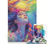 Puzzle da 1000 pezzi per ragazzi Liquid Dreams giochi rilassanti attività divertenti da fare a casa ottimo regalo per gli appassionati di videogiochi 38x52cm