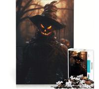 Puzzle da 1000 pezzi per ragazzi Lo spaventapasseri abbandonato gioco educativo regalo di compleanno compleanno e Natale 38x26cm