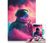 Puzzle da 1000 pezzi per ragazzi "Lo spazio è selvaggio" decorazione da parete allena la mente e la mano ottimo regalo per gli appassionati di videogiochi 50x75cm