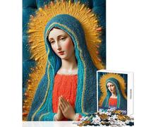 Puzzle da 1000 pezzi per ragazzi "Lo splendore di Maria" gioco interattivo educativo per la decorazione della casa rilassante e stimolante per l'intelletto (38x26cm)