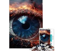 Puzzle da 1000 pezzi per ragazzi "L'occhio del ciclone" gioco antistress che stimola l'analisi e la logica una sfida da completare (dimensioni 50x75cm)