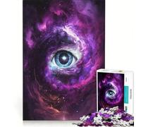 Puzzle da 1000 pezzi per ragazzi "L'occhio di Dio" giochi divertenti attività divertenti da fare a casa gioco dal design accattivante 38x52cm