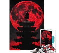 Puzzle da 1000 pezzi per ragazzi Luna Rossa Shinobi stimola la mente gioco impegnativo ma rilassante adatto a partire dai 14 anni (50x75cm)