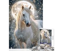 Puzzle da 1000 pezzi per ragazzi "Maestà del Mare al Chiaro di Luna" giochi rilassanti per tutta la famiglia giocattoli decorativi per la casa ideale come regalo per tutta la famiglia (50x75cm)