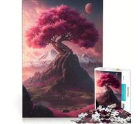 Puzzle da 1000 pezzi per ragazzi Maestoso Regno dei Sakura Gioco interattivo Migliora la memoria compleanno e Natale 38x52cm