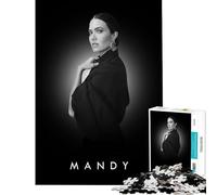 Puzzle da 1000 pezzi per ragazzi Mandy Moore gioco impossibile giocattolo avvincente per coltivare la pazienza regalo di compleanno decorazione da parete (dimensioni 38x52cm)