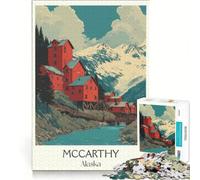 Puzzle da 1000 pezzi per ragazzi McCarthy Alaska, giochi rilassanti, attività divertenti da fare a casa, ottimo regalo per gli appassionati di videogiochi 38x52cm