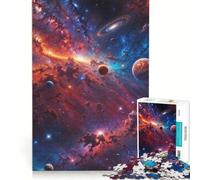 Puzzle da 1000 pezzi per ragazzi, Meraviglie del Cosmo, gioco educativo, taglio di precisione, ottimo regalo per gli appassionati di videogiochi 50x75cm