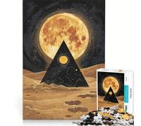 Puzzle da 1000 pezzi per ragazzi, Miraggio Celeste, giocattolo fai-da-te, interazione genitore-figlio, compleanno e altre occasioni 50x75cm
