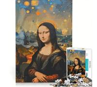 Puzzle da 1000 pezzi per ragazzi Monna Lisa Gustav Klimt Arte Giochi educativi Assemblaggio di modelli Collezione d'artista Belle arti 50x75cm