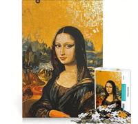 Puzzle da 1000 pezzi per ragazzi Monna Lisa Gustav Klimt Arte Giochi educativi Assemblaggio di modelli Collezione d'artista Belle arti 50x75cm