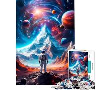 Puzzle da 1000 pezzi per ragazzi montagna planetaria sfida impegnativa da completare giocattolo fai-da-te per ragazzi dai 14 anni in su 38x52cm
