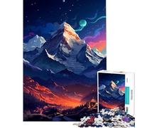 Puzzle da 1000 pezzi per ragazzi Monte Everest Himalaya giochi rilassanti sfida per l'intelligenza giocattolo avvincente regalo divertente decorazione per la casa (dimensioni 75x50cm)
