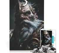 Puzzle da 1000 pezzi per ragazzi Moradin dio dei nani giochi educativi assemblaggio di modelli collezione d'artista belle arti 38x52cm