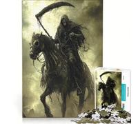 Puzzle da 1000 pezzi per ragazzi, "Morte a cavallo", gioco educativo, attività divertenti da fare in casa, per rafforzare l'amore tra le coppie 38x26cm