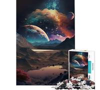 Puzzle da 1000 pezzi per ragazzi Nebulosa Orizzonti gioco interattivo educativo sfida giocattolo regalo per donne e uomini decorazione per la casa (dimensioni 38x52cm)