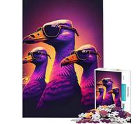 Puzzle da 1000 pezzi per ragazzi Neon Nights Trio Giocattoli Giochi educativi Rompicapo per tutta la famiglia Regalo per compleanni (Dimensioni 38x52cm)