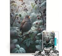 Puzzle da 1000 pezzi per ragazzi, Ninna nanna di Dunnock, gioco rilassante, stimolante da completare, regalo di Natale o compleanno 38x26cm