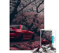 Puzzle da 1000 pezzi per ragazzi Nissan Sakura Silvia GTR Auto sportiva Aiuta ad allenare la mente Divertimento per tutta la famiglia Gioco divertente Adatto a partire dai 14 anni (50x75cm)