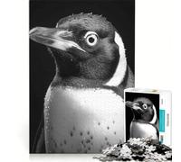 Puzzle da 1000 pezzi per ragazzi, nuovo di zecca, con un simpatico pinguino, ideale per rilassarsi, divertirsi a casa e come regalo 38x26cm