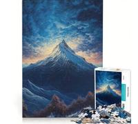 Puzzle da 1000 pezzi per ragazzi Oltre la montagna, giocattolo educativo, decorazione per la casa, compleanni e occasioni speciali 50x75cm