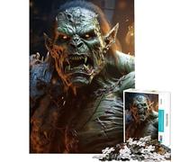 Puzzle da 1000 pezzi per ragazzi Orco Comandante ideale per compleanni e Natale Un'opera d'arte un gioco rilassante per ragazzi dai 14 anni in su (50x75cm)