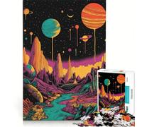 Puzzle da 1000 pezzi per ragazzi, Paesaggio cosmico, gioco educativo, interazione genitore-figlio, ideale come regalo 38x26cm