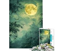 Puzzle da 1000 pezzi per ragazzi paesaggio lunare sfida educativa gioco divertente adatto a persone dai 14 anni in su (38x26cm)