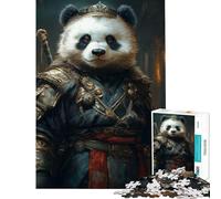 Puzzle da 1000 pezzi per ragazzi Panda Monarca della Natura Puzzle da 1000 pezzi Decorazione per la casa Giocattolo educativo Gioco dal design accattivante (38x26cm)