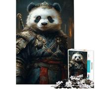 Puzzle da 1000 pezzi per ragazzi Panda Monarca della Natura Puzzle da 1000 pezzi fai da te difficile regalo di Natale o compleanno (75x50cm)
