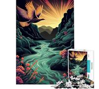Puzzle da 1000 pezzi per ragazzi Parco Nazionale del Grand Canyon giochi divertenti per ragazzi analisi e logica compleanno e Natale (dimensioni 50x75cm)