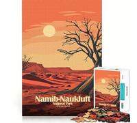 Puzzle da 1000 pezzi per ragazzi,Parco Nazionale Namib-Naukluft,Namibia Gioco divertente e creativo con incastri precisi per momenti di relax e per decorare la parete durante il periodo natalizio