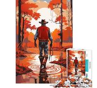 Puzzle da 1000 pezzi per ragazzi Passeggiata in una palude Divertimento a casa attività per tutta la famiglia gioco pratico adatto a partire dai 14 anni (50x75cm)