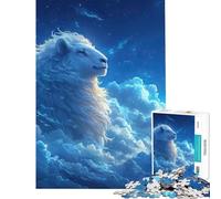 Puzzle da 1000 pezzi per ragazzi Pecora tra le nuvole Gioco rilassante Gioco educativo Sfida Giocattolo Regalo di compleanno Analisi e logica (Dimensioni 75x50cm)