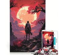 Puzzle da 1000 pezzi per ragazzi, personaggio anime che vaga tra le nuvole, ideale per giochi rilassanti e divertenti da fare in casa, un regalo perfetto per gli appassionati di videogiochi 38x52cm