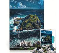 Puzzle da 1000 pezzi per ragazzi Petite Île Isola di Réunion giocattolo fai da te impegnativo da completare regalo di compleanno regalo di viaggio 50x75cm