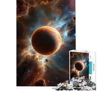 Puzzle da 1000 pezzi per ragazzi: Plutone nella nebulosa Attività divertenti da fare a casa gioco educativo per tutta la famiglia per ragazzi dai 14 anni in su (38x52cm)