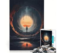 Puzzle da 1000 pezzi per ragazzi "Portale verso l'Altro Mondo" gioco rompicapo difficile e stimolante ideale come regalo per tutta la famiglia 50x75cm