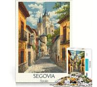 Puzzle da 1000 pezzi per ragazzi, poster dell'acquedotto di Segovia, gioco per famiglie, regalo di compleanno, regalo di viaggio 38x26cm